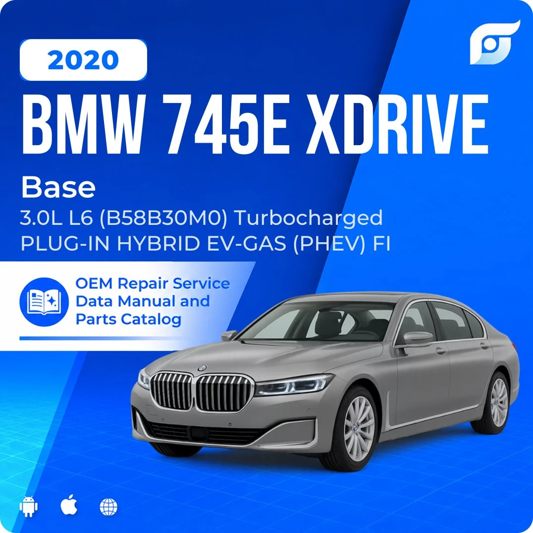 2020 BMW 745e xDrive Base - OEM Repair Service Manual