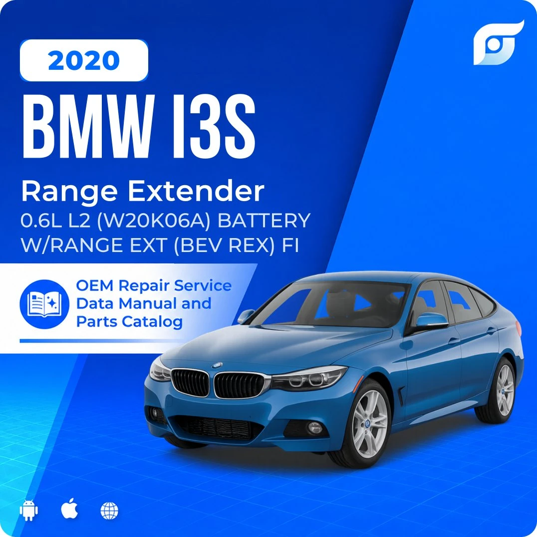 2020 BMW i3s Range Extender - OEM Repair Service Manual