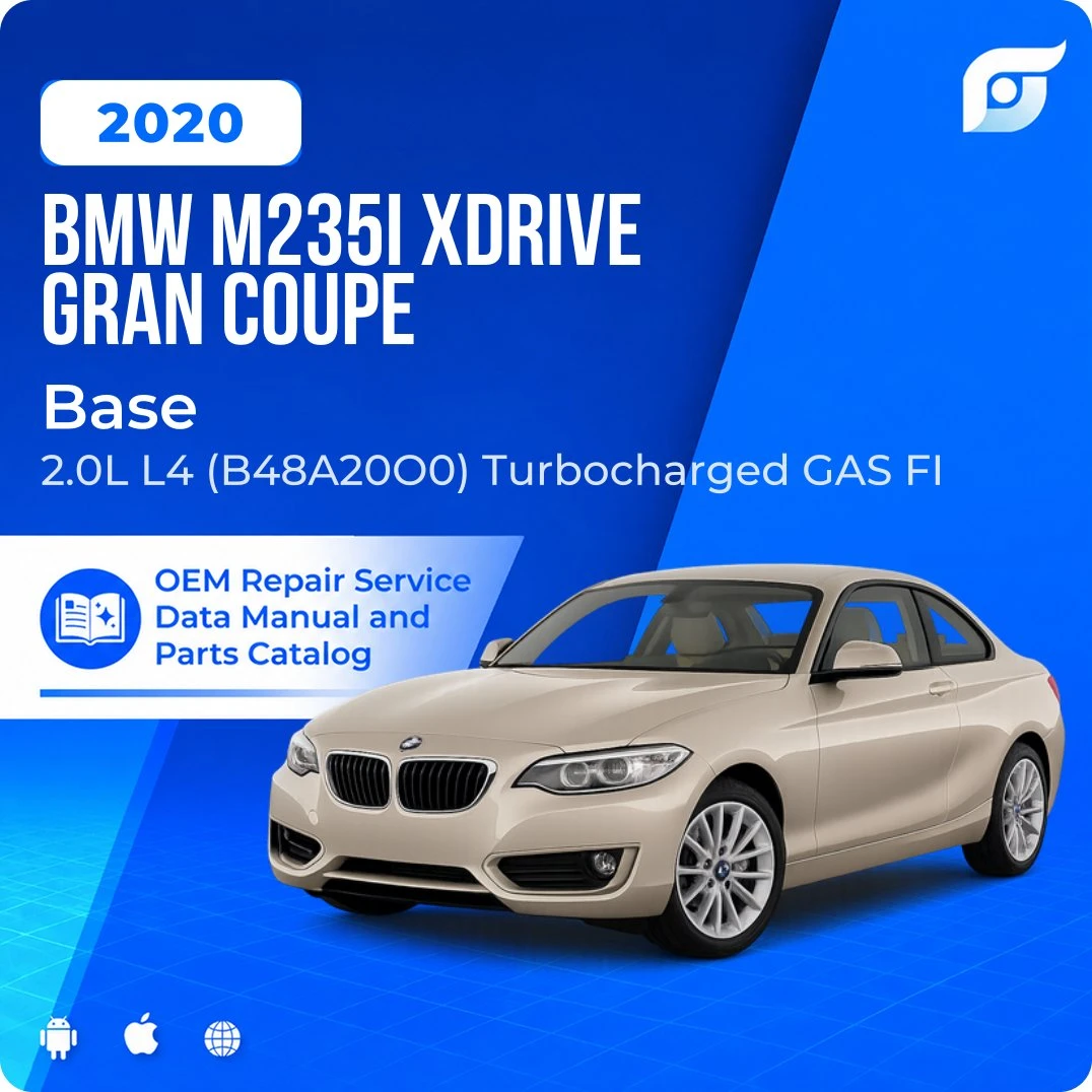 2020 BMW M235i xDrive Gran Coupe Base - OEM Repair Service Manual
