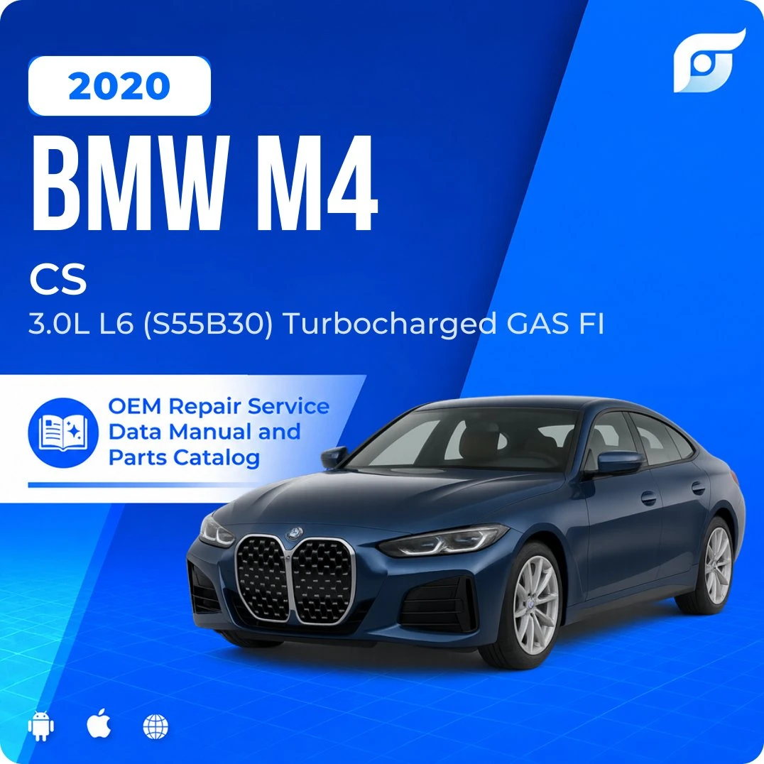 2020 BMW M4 CS - OEM Repair Service Manual