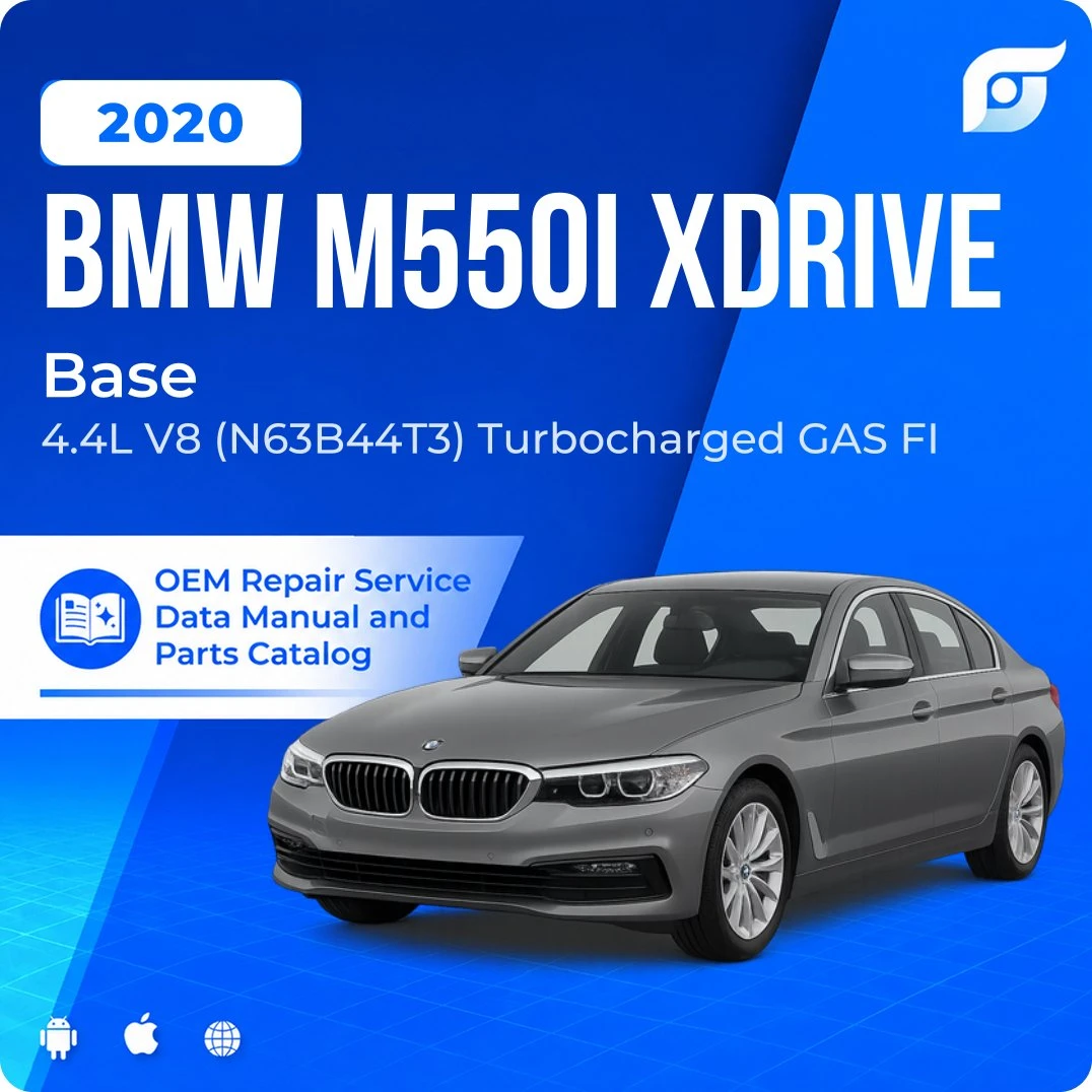 2020 BMW M550i xDrive Base - OEM Repair Service Manual