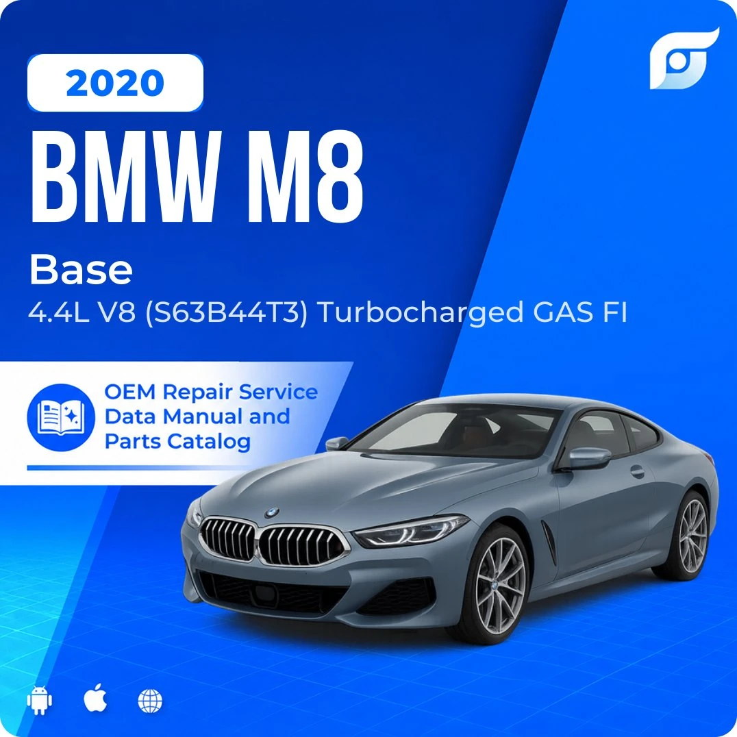 2020 BMW M8 Base - OEM Repair Service Manual