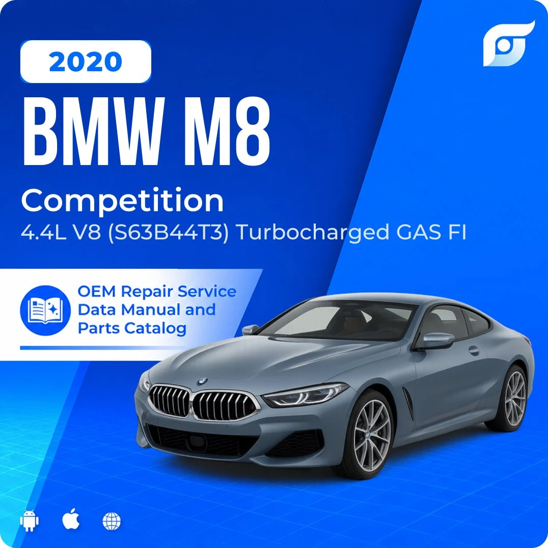2020 BMW M8 Competition - OEM Repair Service Manual