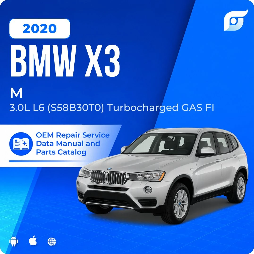 2020 BMW X3 M - OEM Repair Service Manual