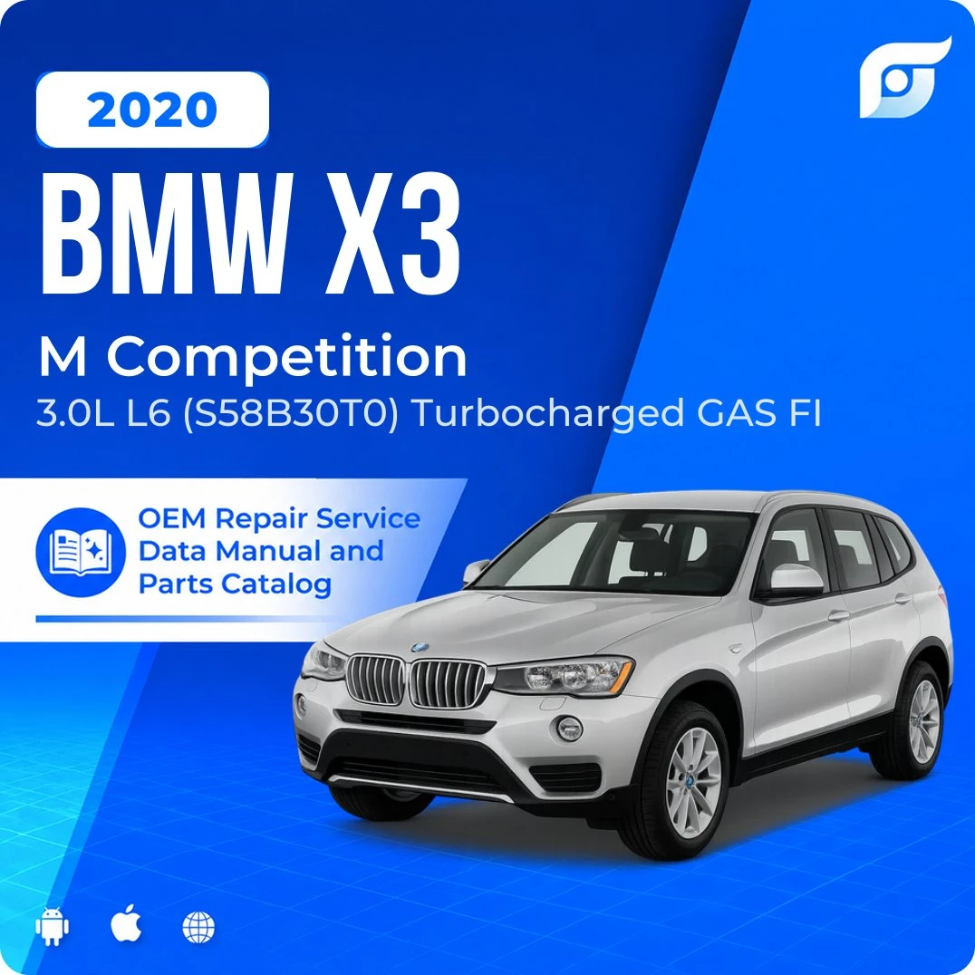 2020 BMW X3 M Competition - OEM Repair Service Manual