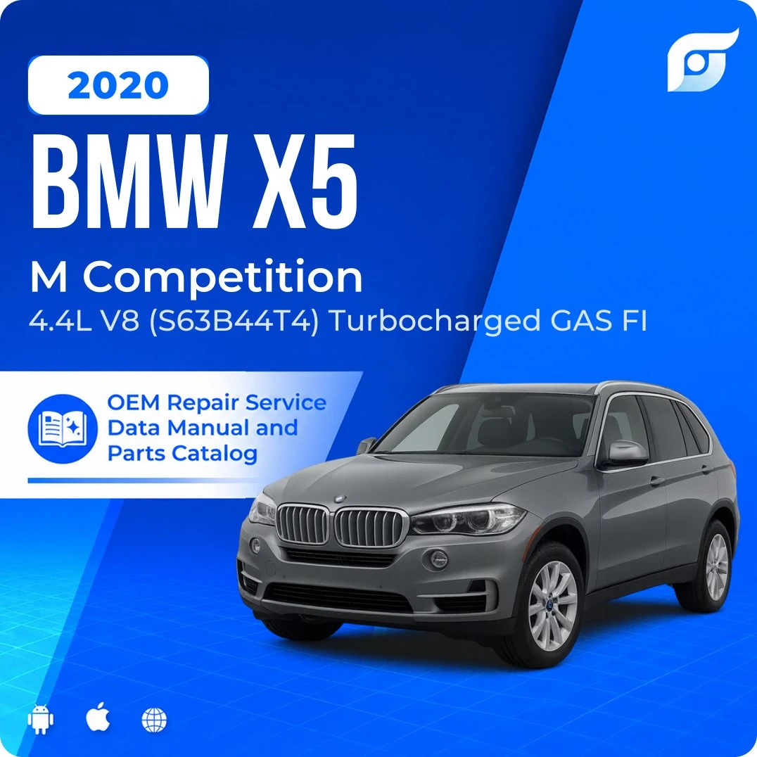 2020 BMW X5 M Competition - OEM Repair Service Manual