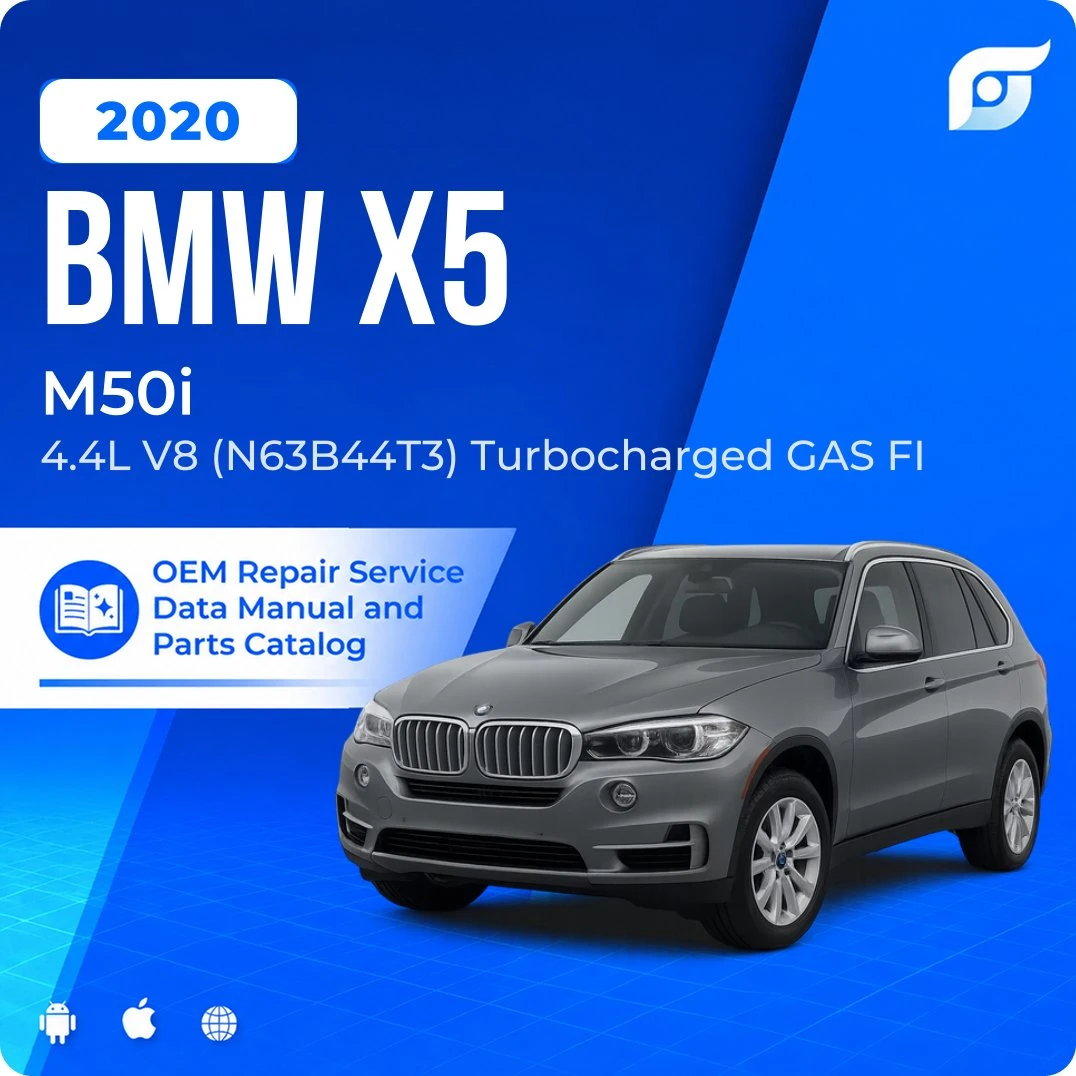 2020 BMW X5 M50i - OEM Repair Service Manual