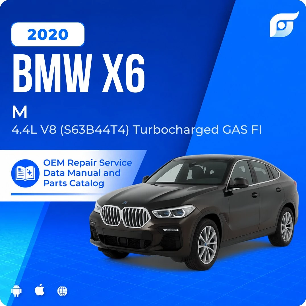 2020 BMW X6 M - OEM Repair Service Manual