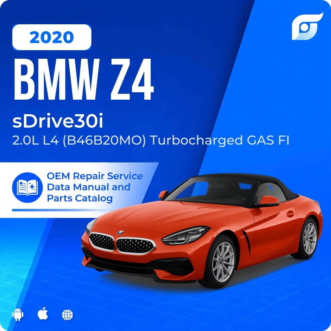 2020 BMW Z4 sDrive30i - OEM Repair Service Manual