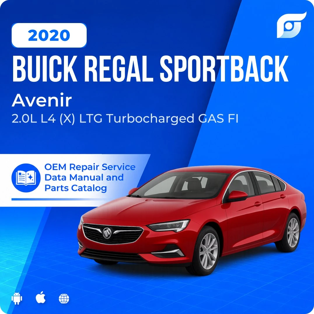 2020 Buick Regal Sportback Avenir - OEM Repair Service Manual