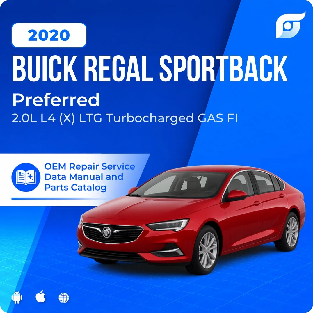 2020 Buick Regal Sportback Preferred - OEM Repair Service Manual