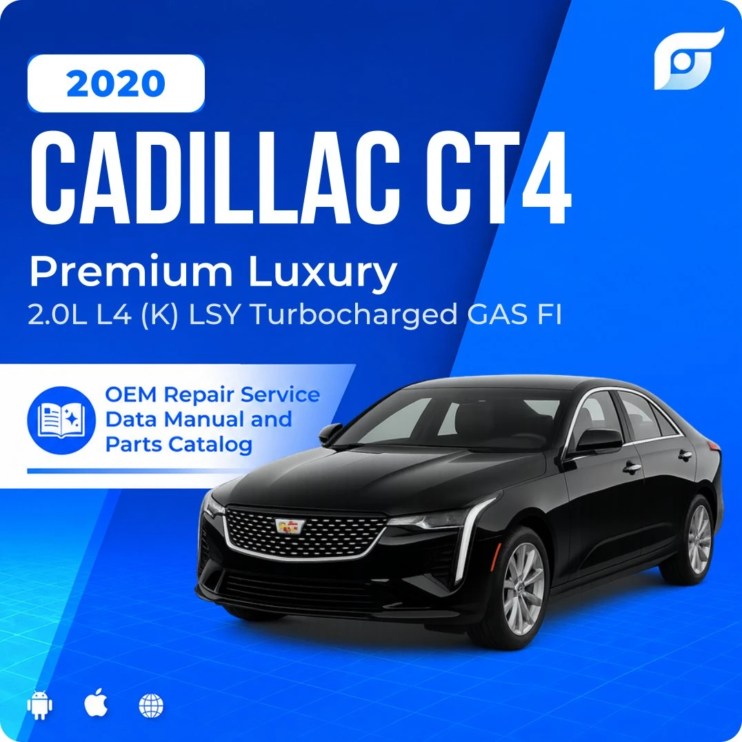2020 Cadillac CT4 Premium Luxury - OEM Repair Service Manual