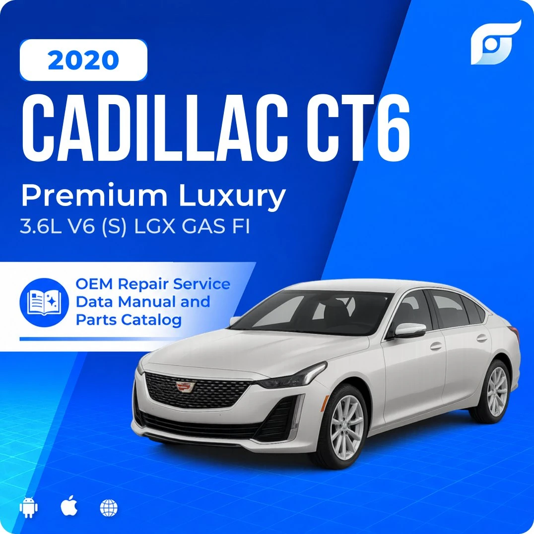 2020 Cadillac CT6 Premium Luxury - OEM Repair Service Manual