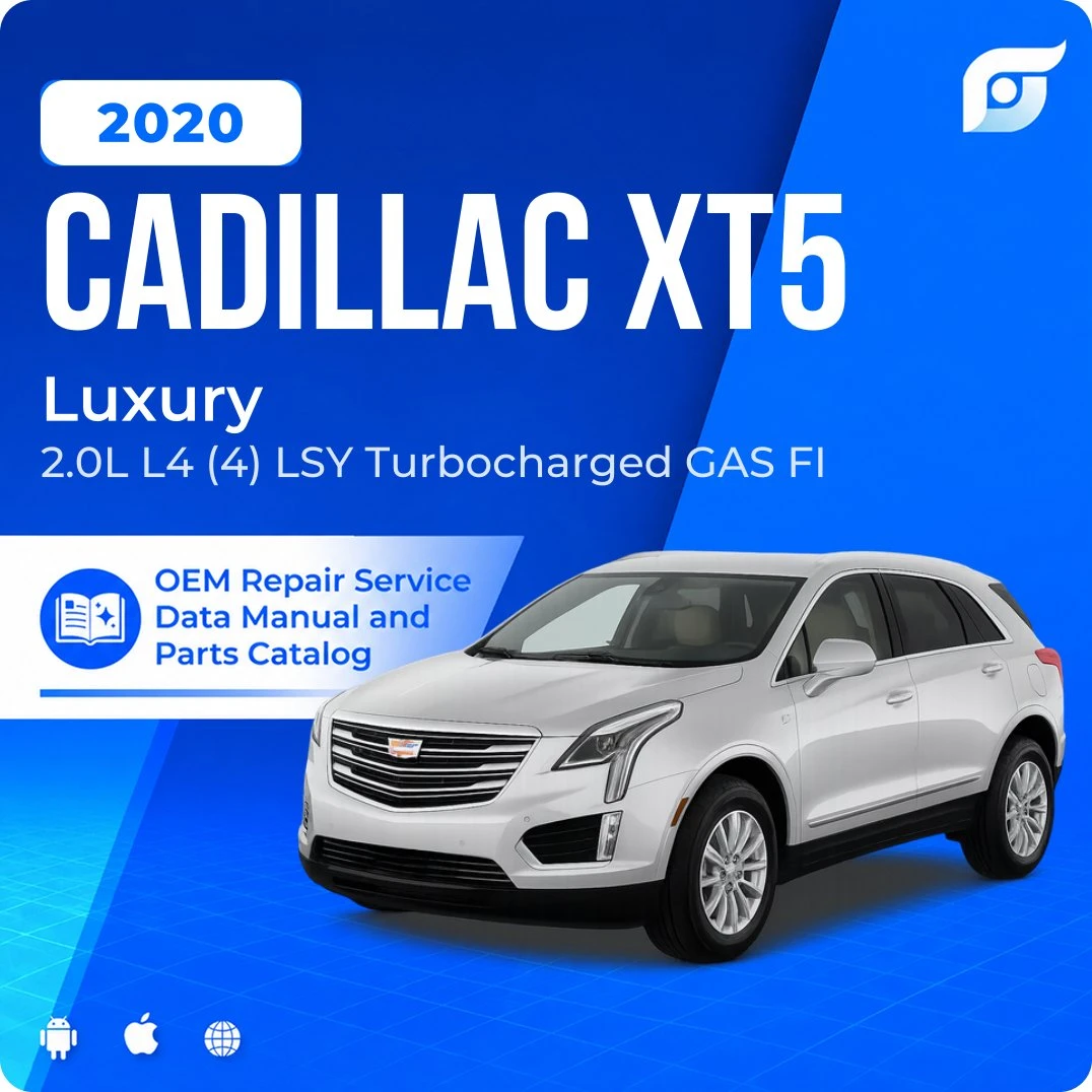 2020 Cadillac XT5 Luxury - OEM Repair Service Manual