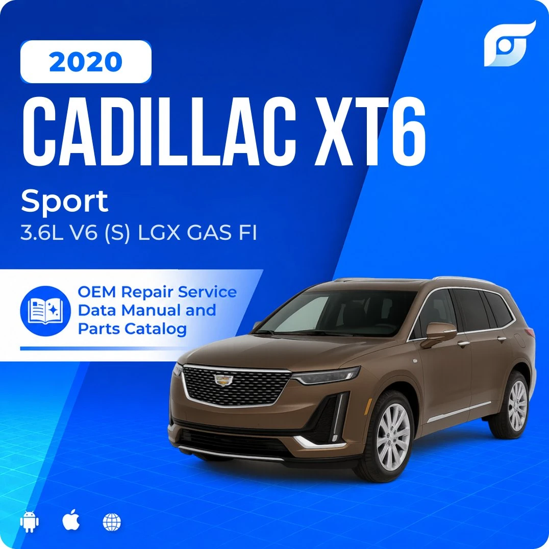 2020 Cadillac XT6 Sport - OEM Repair Service Manual