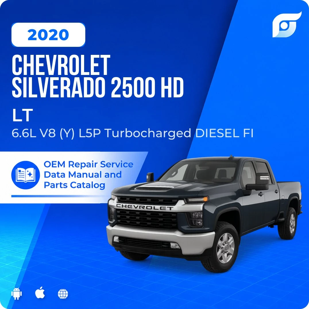 2020 Chevrolet Silverado 2500 HD LT - OEM Repair Service Manual