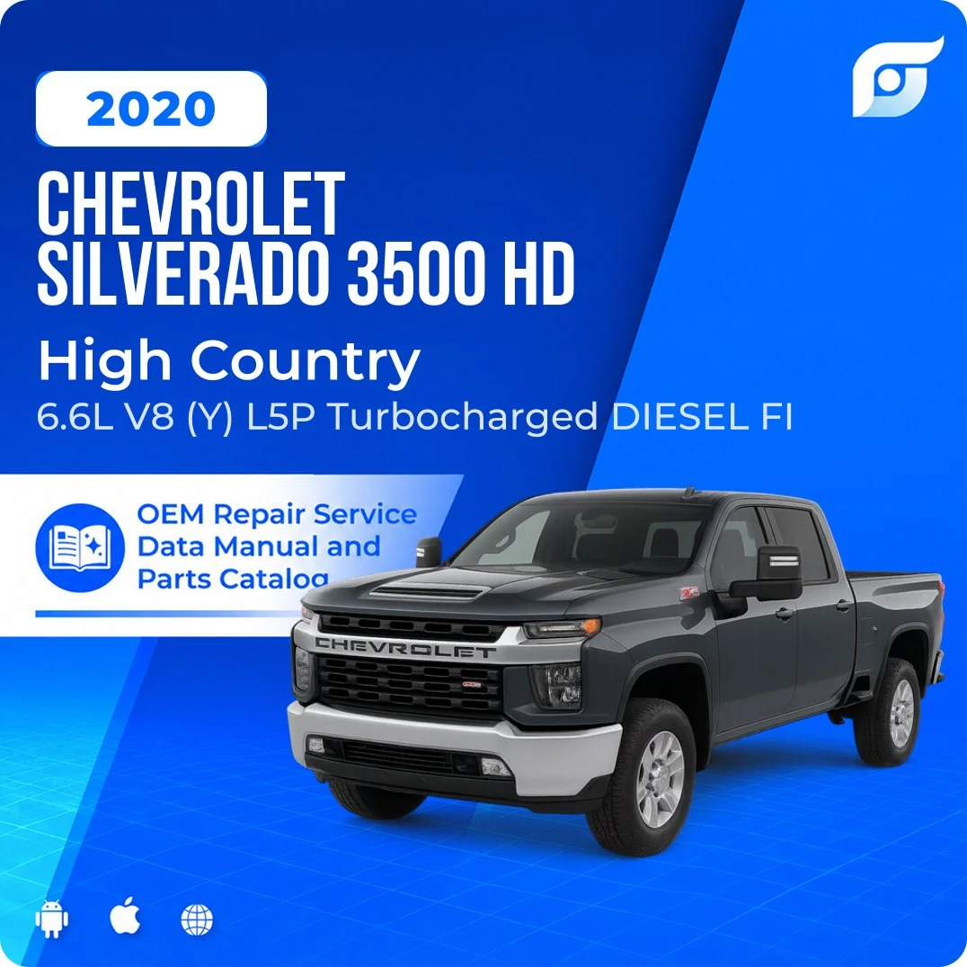 2020 Chevrolet Silverado 3500 HD High Country - OEM Repair Service Manual