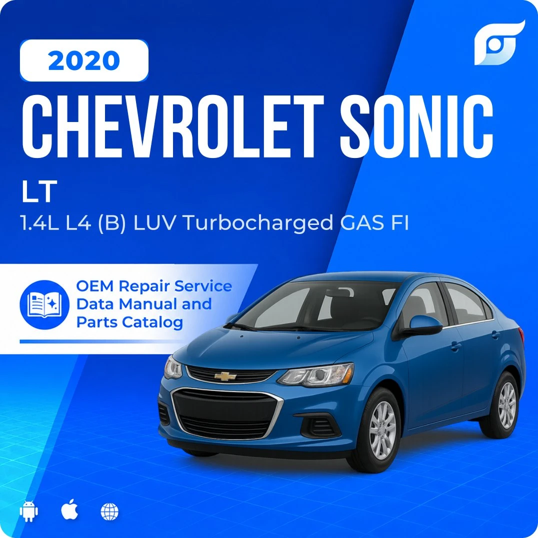 2020 Chevrolet Sonic LT - OEM Repair Service Manual