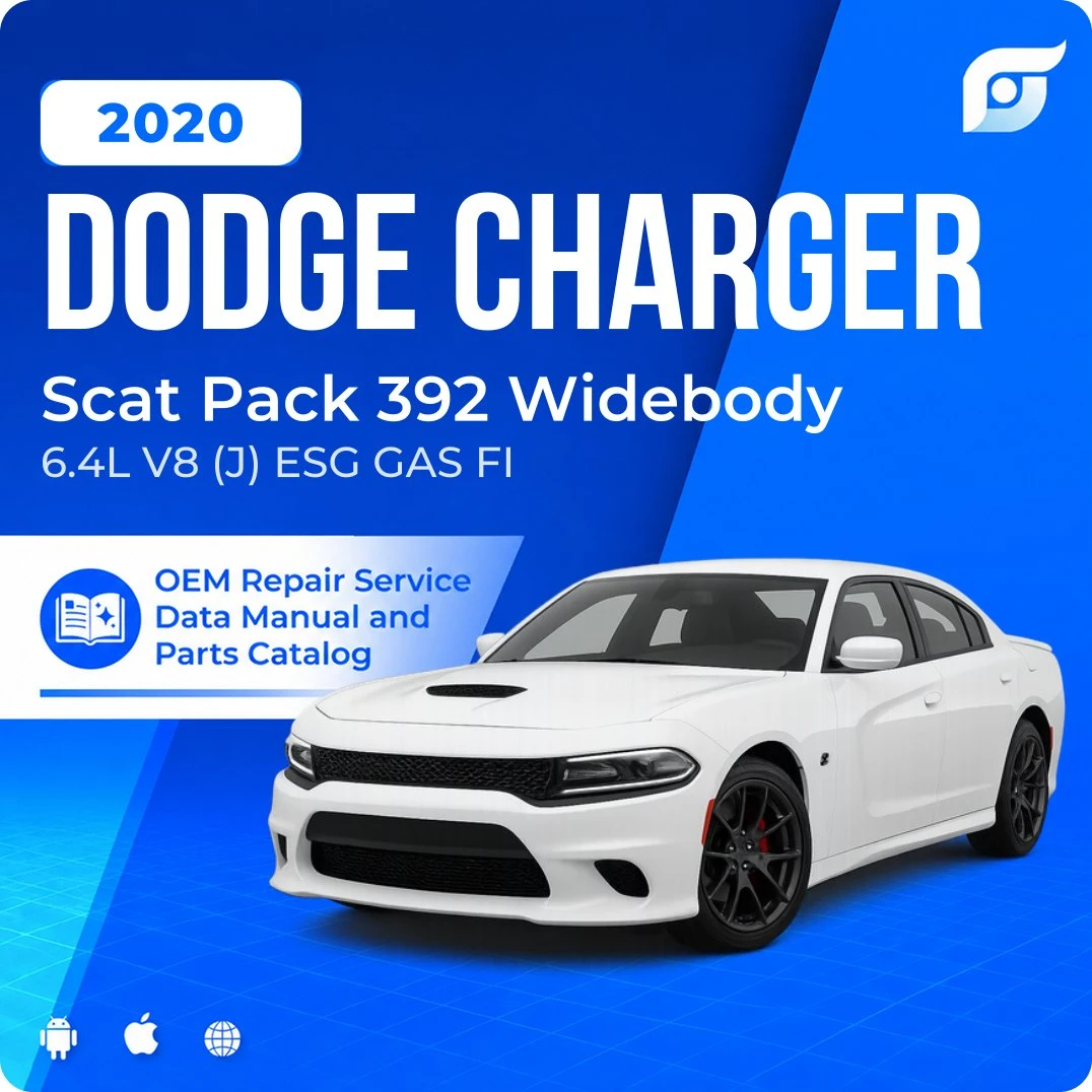 2020 Dodge Charger Scat Pack 392 Widebody - OEM Repair Service Manual
