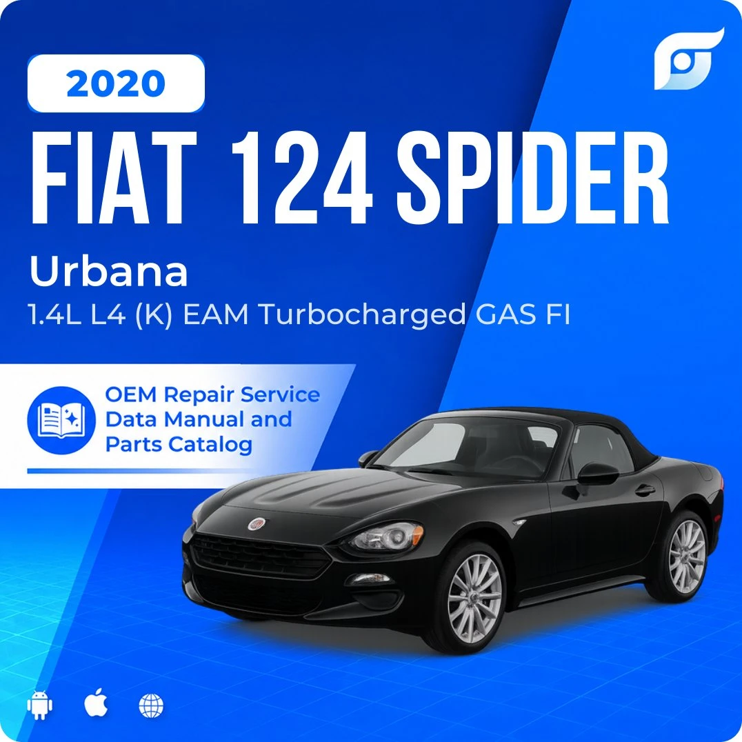 2020 Fiat 124 Spider Urbana - OEM Repair Service Manual