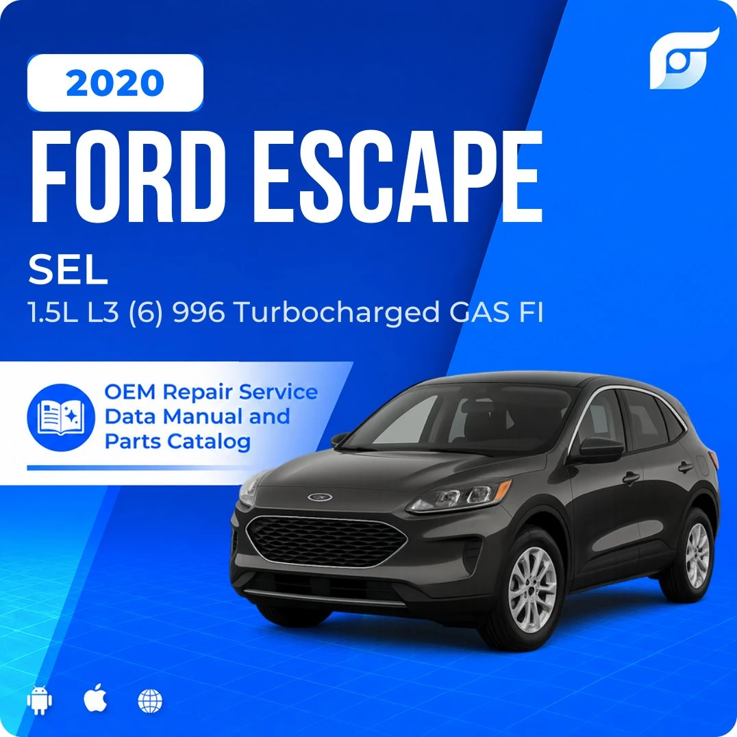 2020 Ford Escape SEL - OEM Repair Service Manual