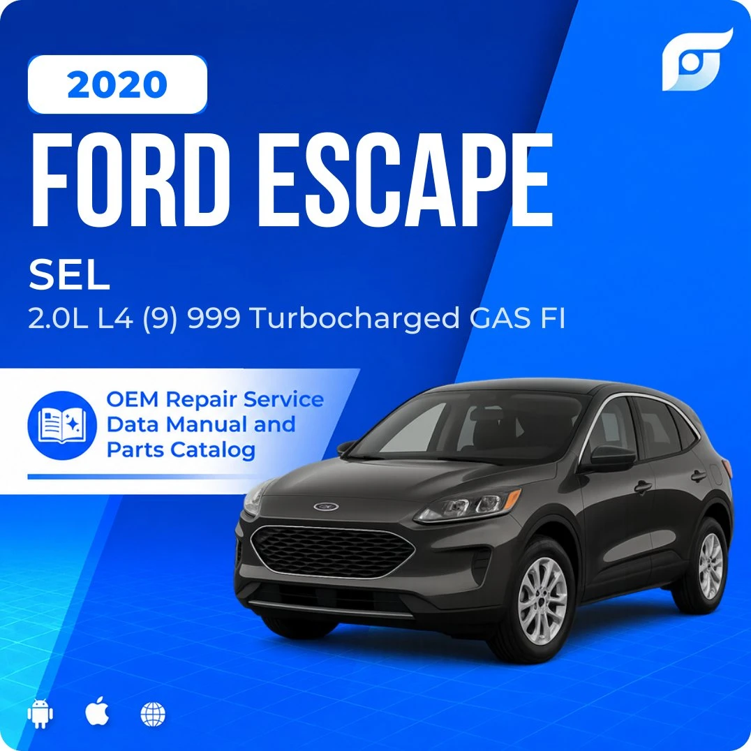 2020 Ford Escape SEL - OEM Repair Service Manual