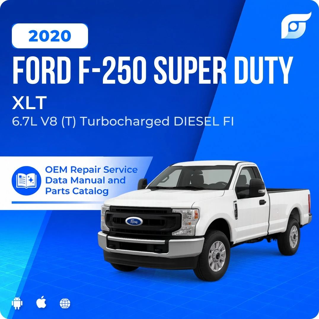 2020 Ford F-250 Super Duty XLT - OEM Repair Service Manual