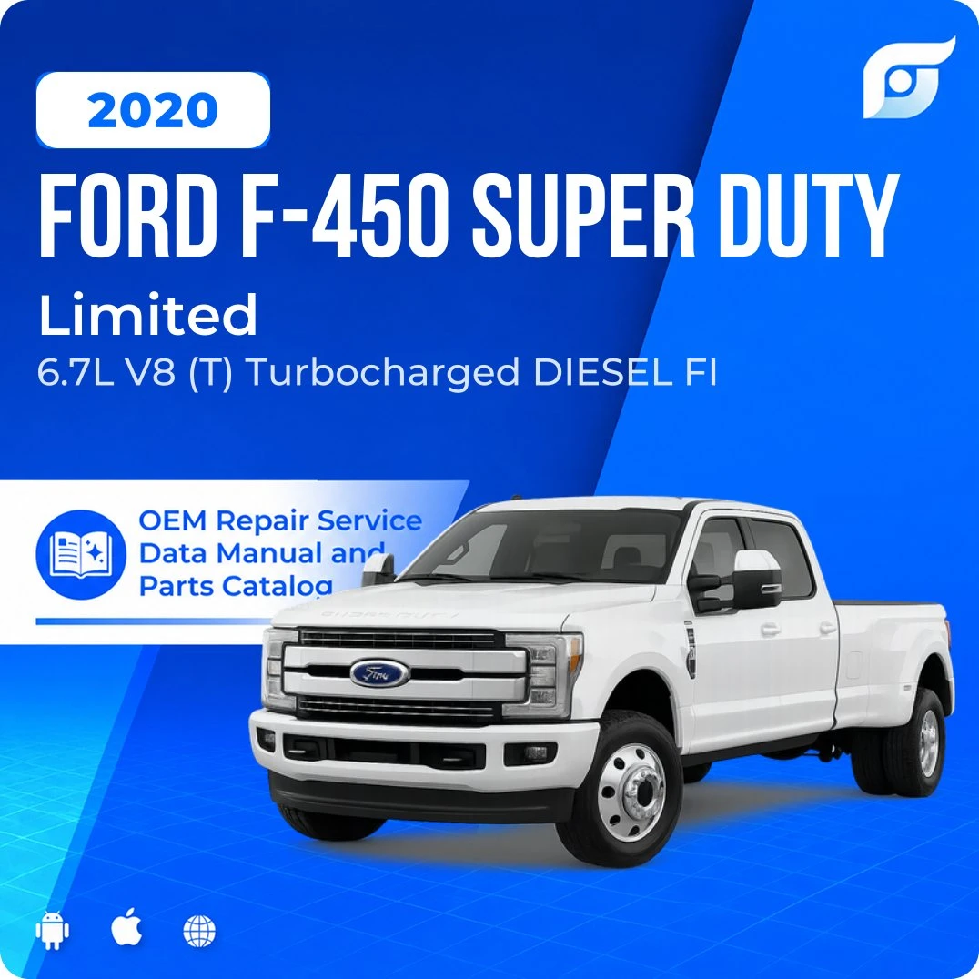 2020 Ford F-450 Super Duty Limited - OEM Repair Service Manual