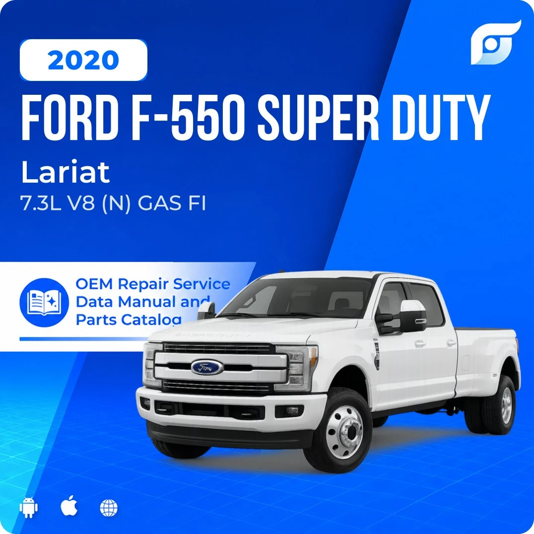 2020 Ford F-550 Super Duty Lariat - OEM Repair Service Manual