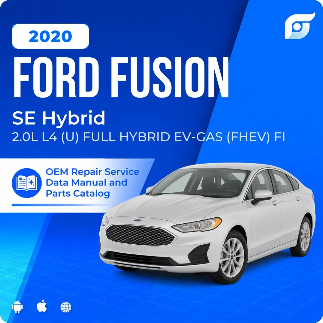 2020 Ford Fusion SE Hybrid - OEM Repair Service Manual