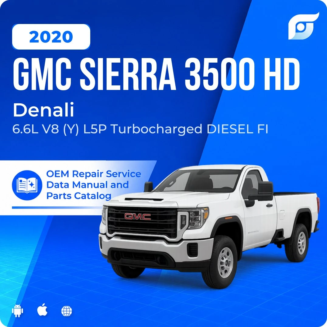 2020 GMC Sierra 3500 HD Denali - OEM Repair Service Manual