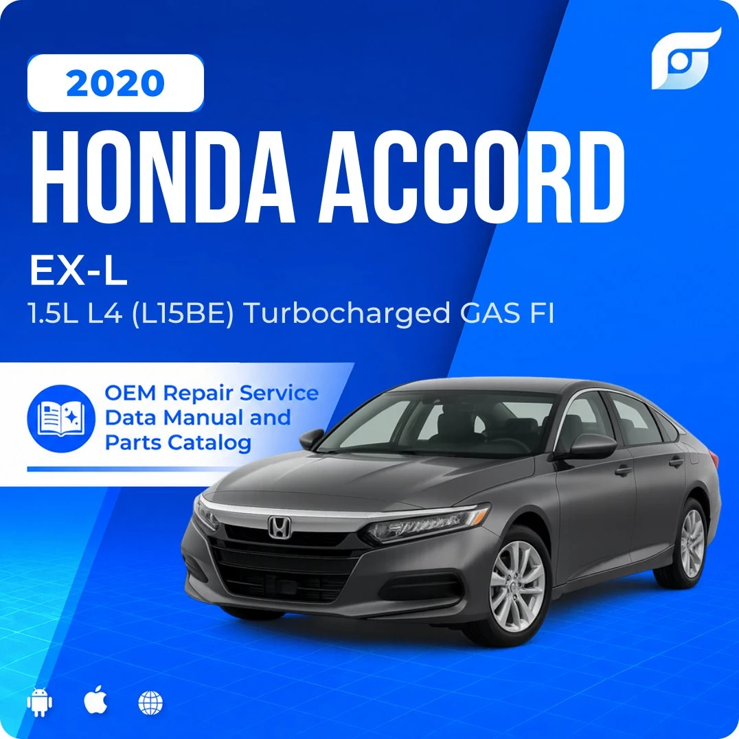 2020 Honda Accord EX-L - OEM Repair Service Manual