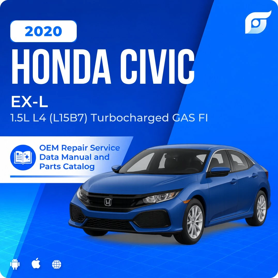 2020 Honda Civic EX-L - OEM Repair Service Manual