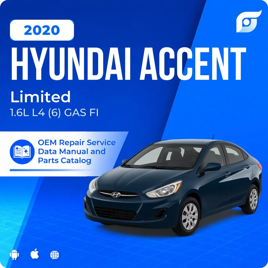 2020 Hyundai Accent Limited - OEM Repair Service Manual