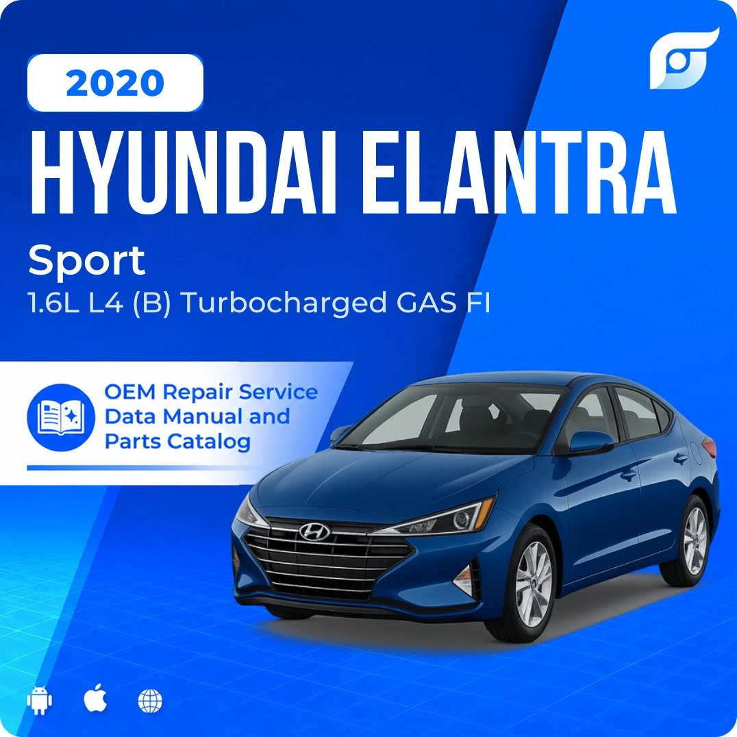 2020 Hyundai Elantra Sport - OEM Repair Service Manual