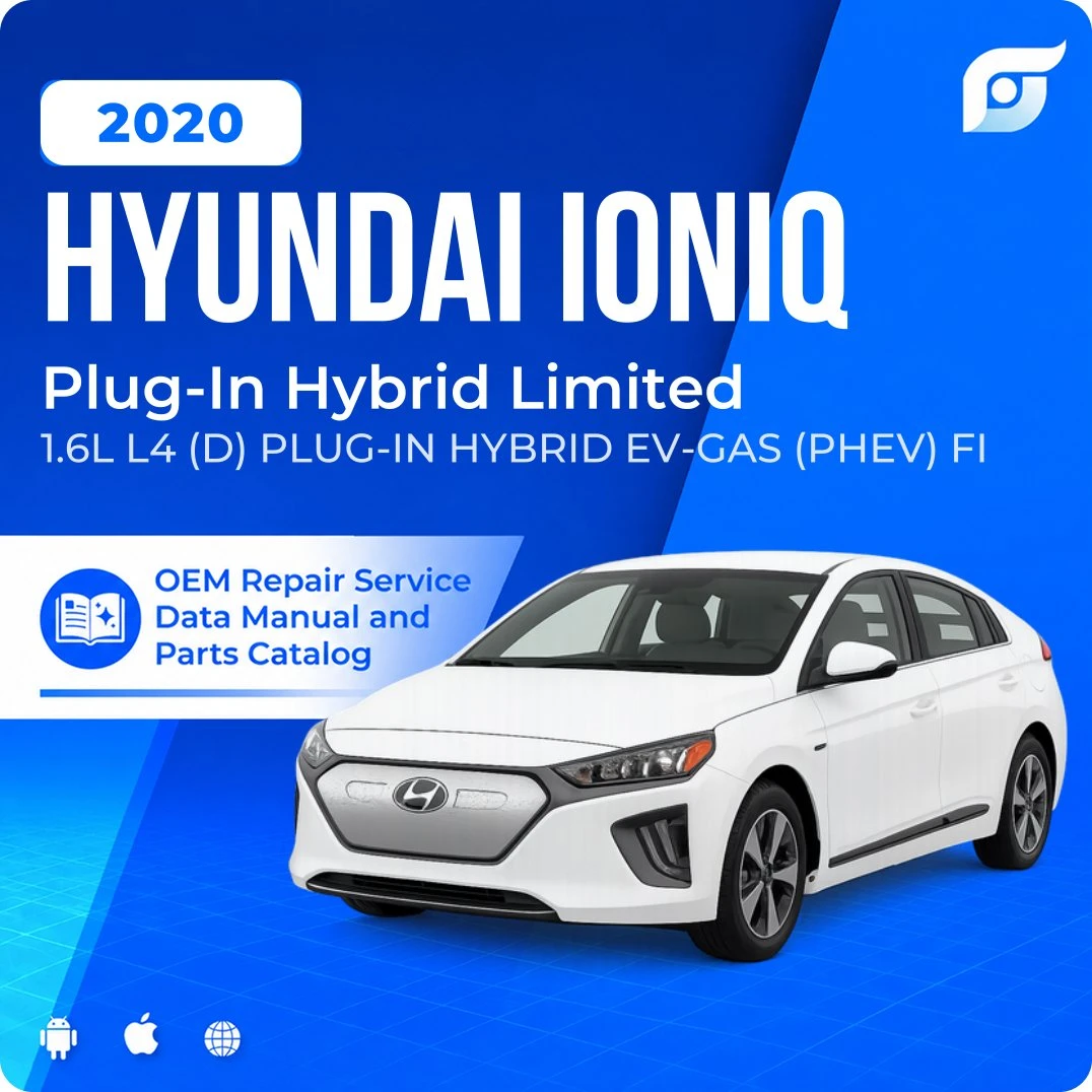 2020 Hyundai Ioniq Plug-In Hybrid Limited - OEM Repair Service Manual