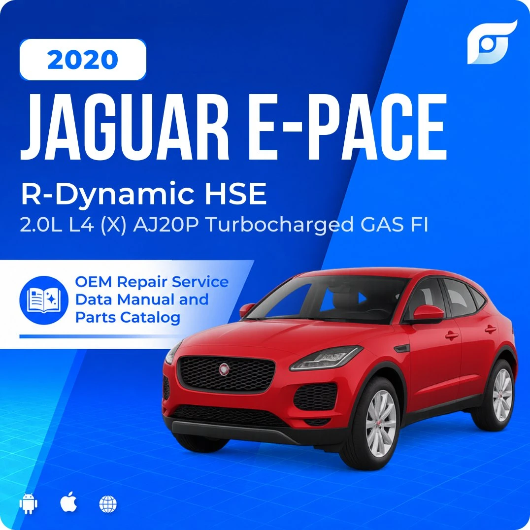 2020 Jaguar E-Pace R-Dynamic HSE - OEM Repair Service Manual