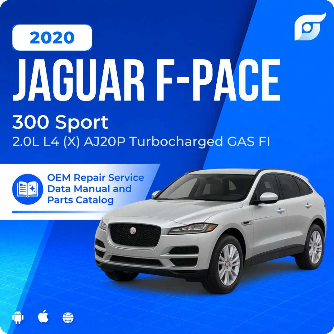 2020 Jaguar F-Pace 300 Sport - OEM Repair Service Manual