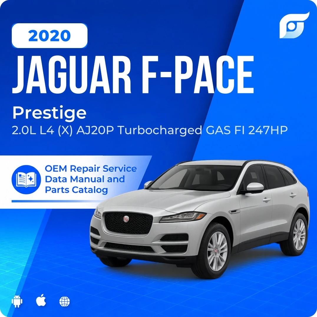 2020 Jaguar F-Pace Prestige - OEM Repair Service Manual