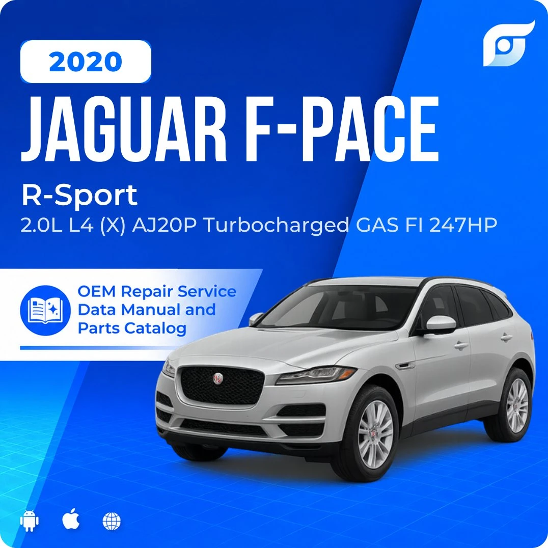 2020 Jaguar F-Pace R-Sport - OEM Repair Service Manual