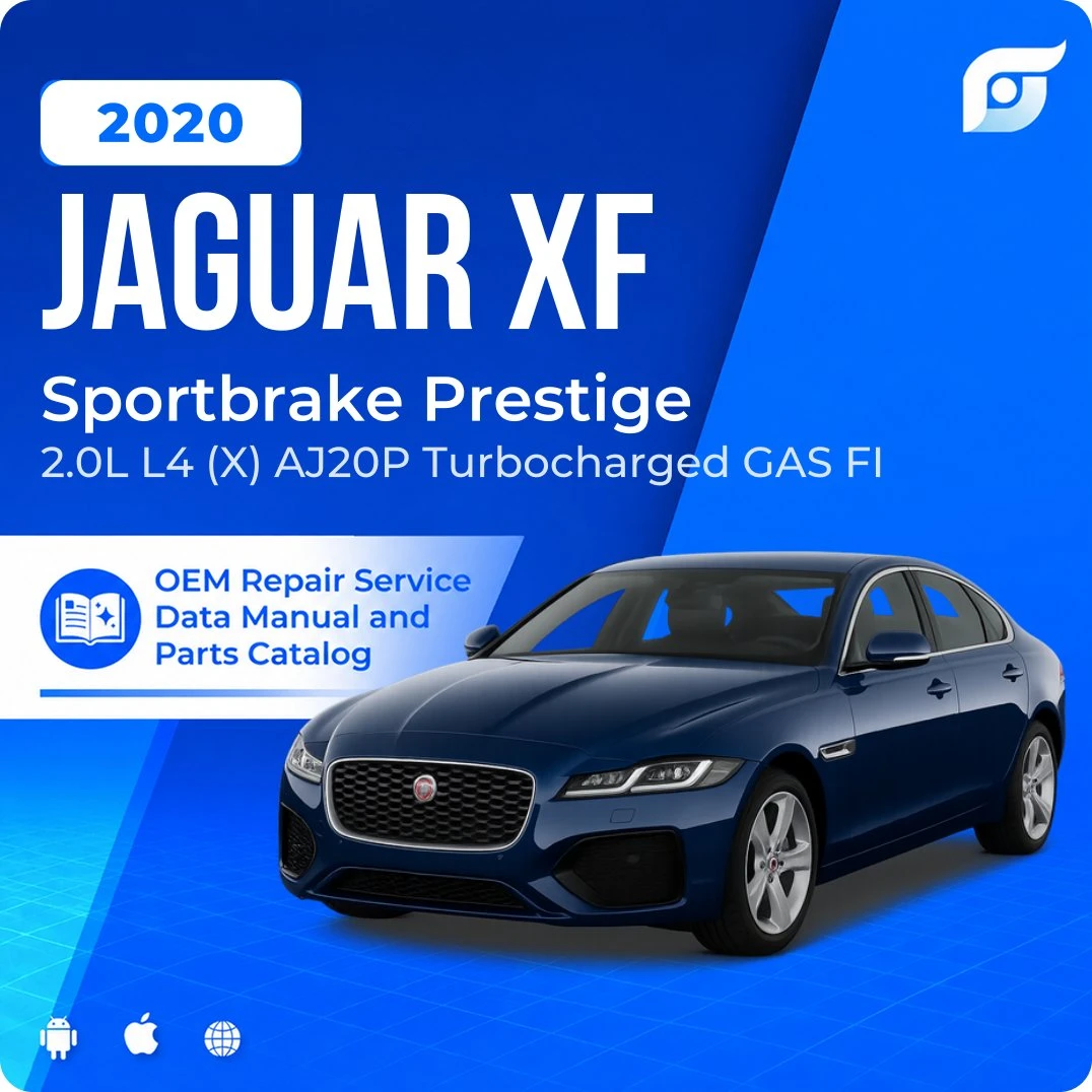 2020 Jaguar XF Sportbrake Prestige - OEM Repair Service Manual