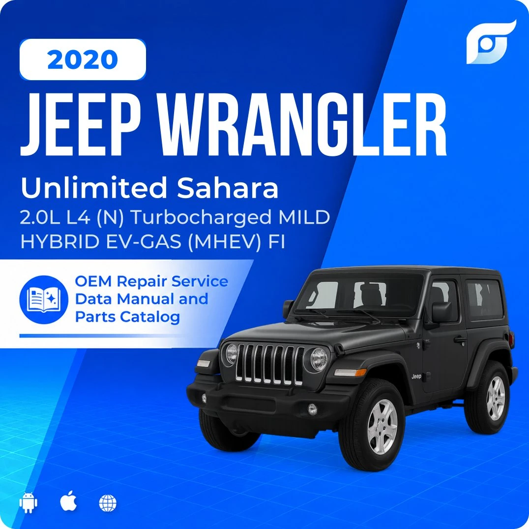 2020 Jeep Wrangler Unlimited Sahara - OEM Repair Service Manual