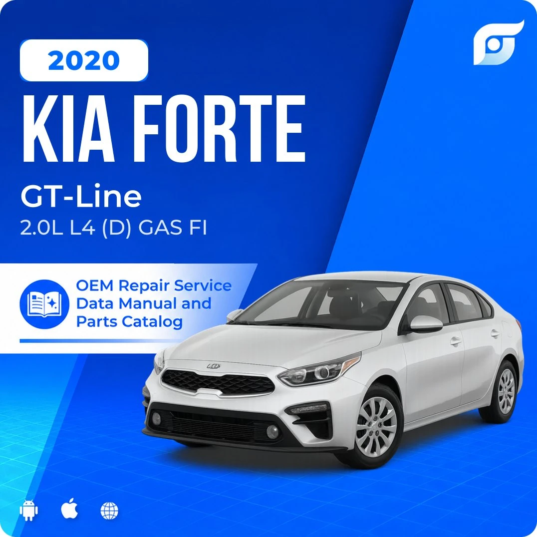 2020 Kia Forte GT-Line - OEM Repair Service Manual