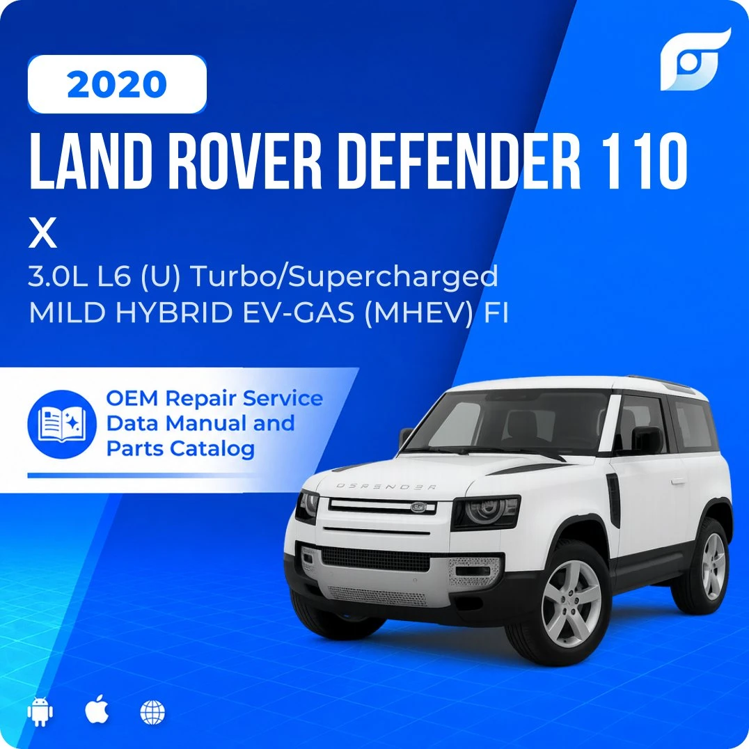 2020 Land Rover Defender 110 X - OEM Repair Service Manual