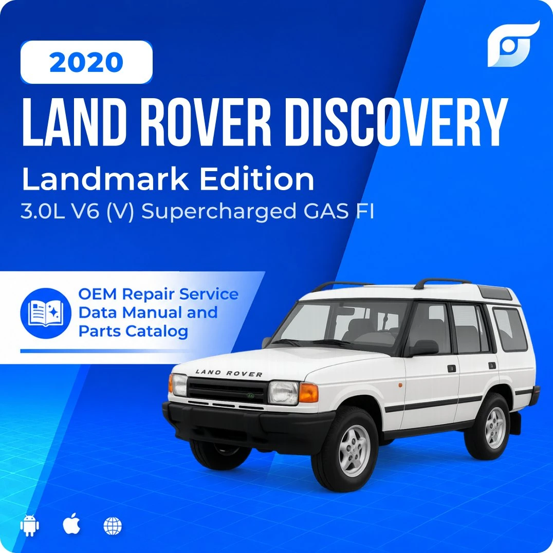 2020 Land Rover Discovery Landmark Edition - OEM Repair Service Manual