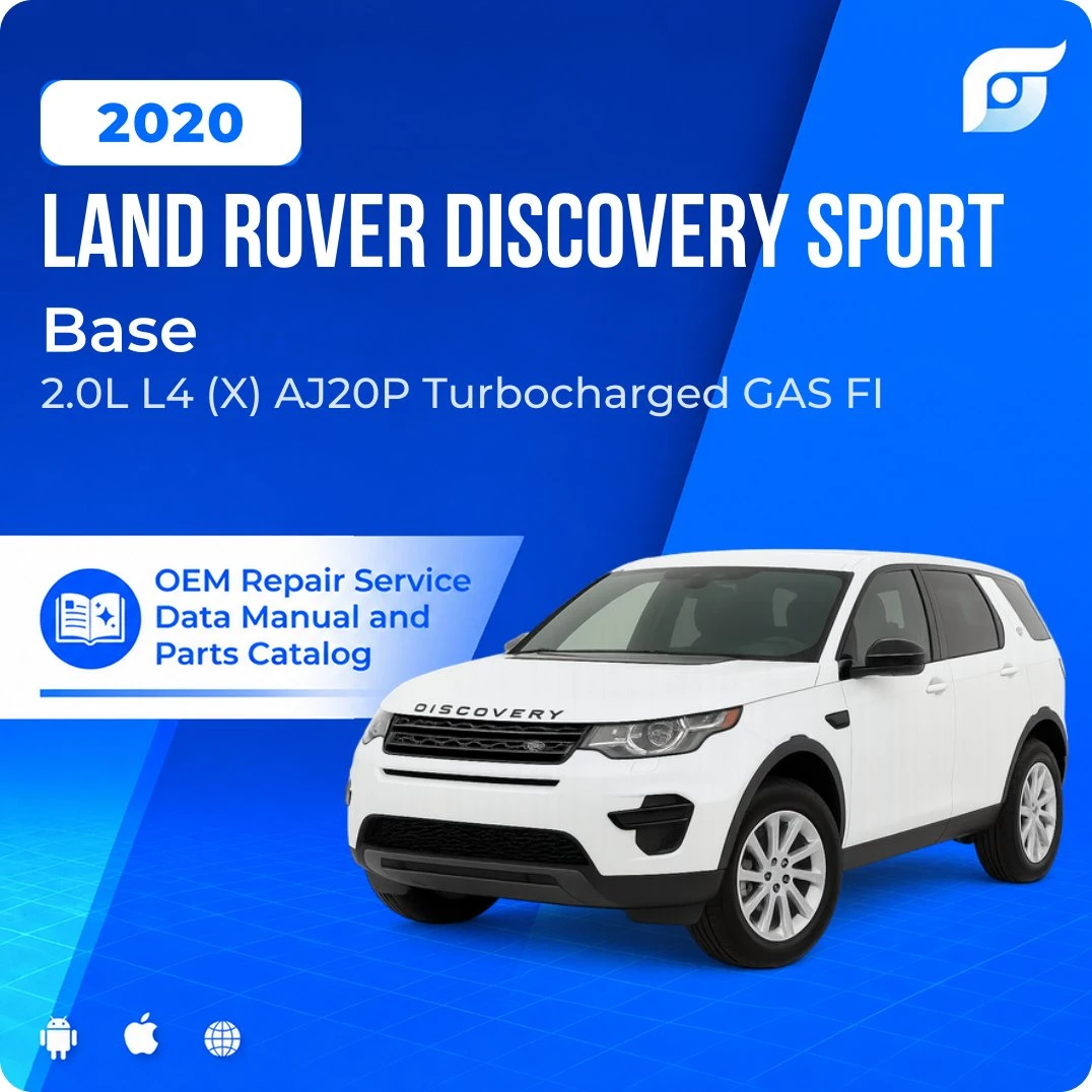 2020 Land Rover Discovery Sport Base - OEM Repair Service Manual