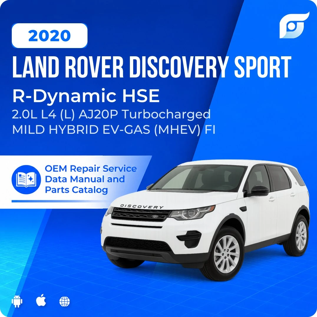 2020 Land Rover Discovery Sport R-Dynamic HSE - OEM Repair Service Manual