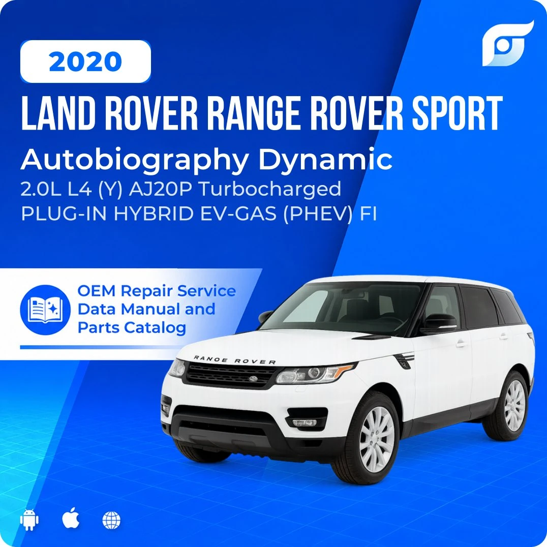 2020 Land Rover Range Rover Sport Autobiography Dynamic - OEM Repair Service Manual