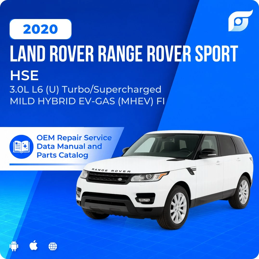 2020 Land Rover Range Rover Sport HSE - OEM Repair Service Manual