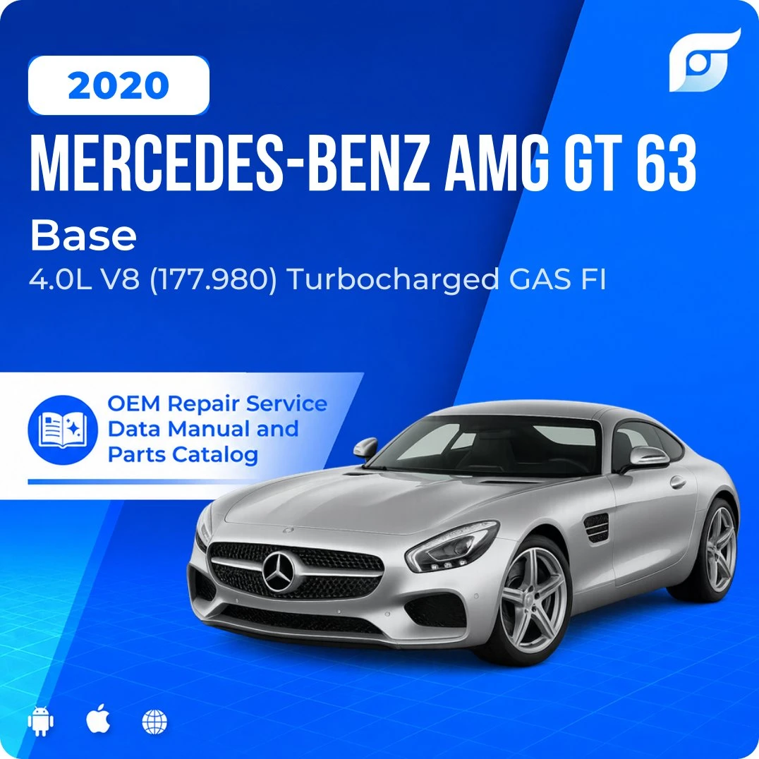 2020 Mercedes-Benz AMG GT 63 Base - OEM Repair Service Manual